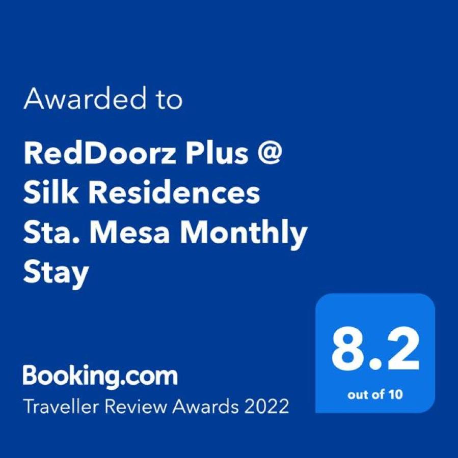 Reddoorz Plus @ Silk Residences Sta. Mesa Monthly Stay Μανίλα Εξωτερικό φωτογραφία